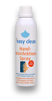 easy clean • Handdesinfektion