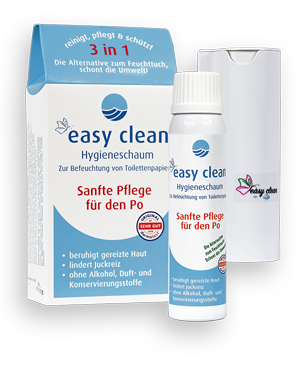 easy clean • Hygieneschaum