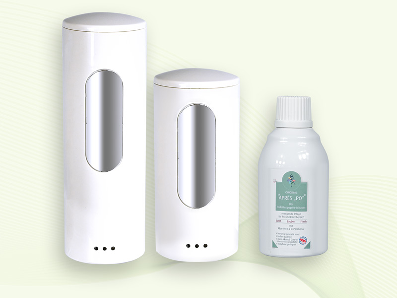Sensomaxx • Hygieneschaum für den Po, mit Sensorspender besonders sparsam und bequem