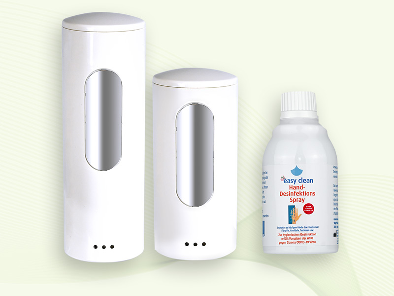 SENSOMAXX • Hand-Desinfektionsspray mit Sensorspender 
